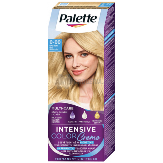 PALETTE COLOR CREME 0-00 SUPER SVETLÝ BLOND