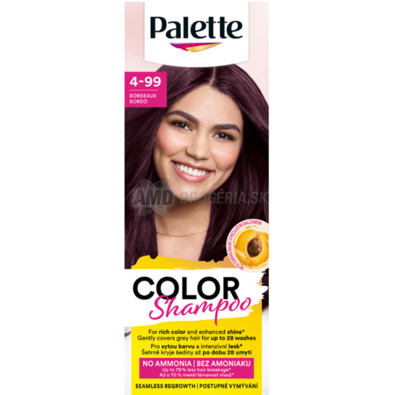 PALETTE COLOR SHAMPOO 4-99 BORDÓ