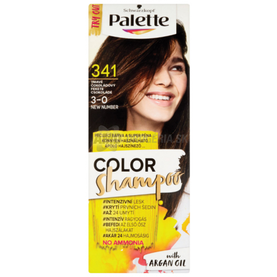 PALETTE COLOR SHAMPOO 3-0 TMAVÁ ČOKOLÁDA