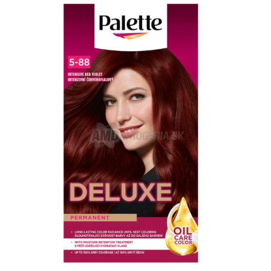 PALETTE DE LUXE 5-88 INTENZÍVNY ČERVENOFIALOVÝ