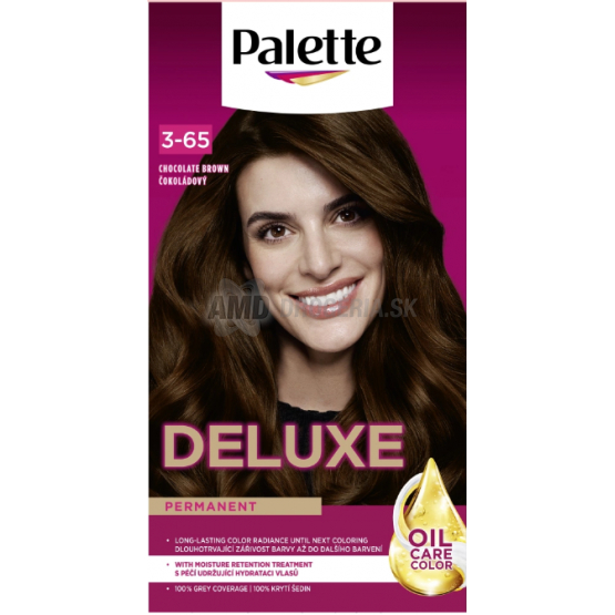 PALETTE DE LUXE 3-65 ČOKOLÁDA