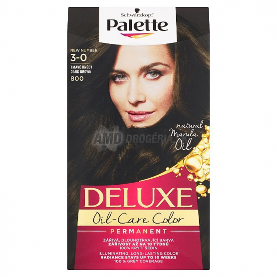 PALETTE DE LUXE 800 TMAVO HNEDÁ