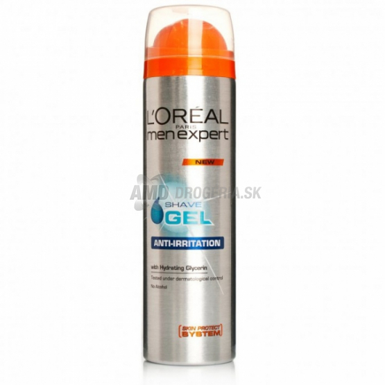 LOREAL GÉL NA HOLENIE PROTI PODRÁŽDENIU 200 ML