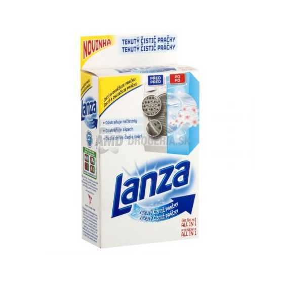 LANZA TEKUTÝ ČISTIČ PRÁČKY 250 ML
