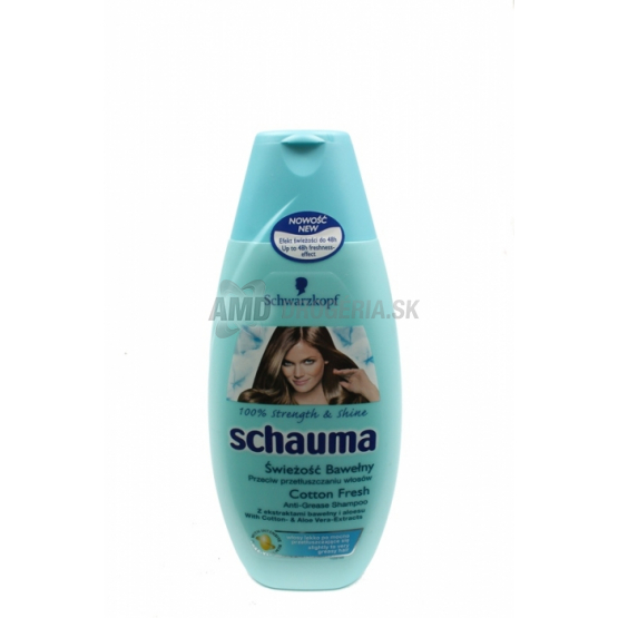 SCHAUMA ŠAMPÓN COTTON 400 ML