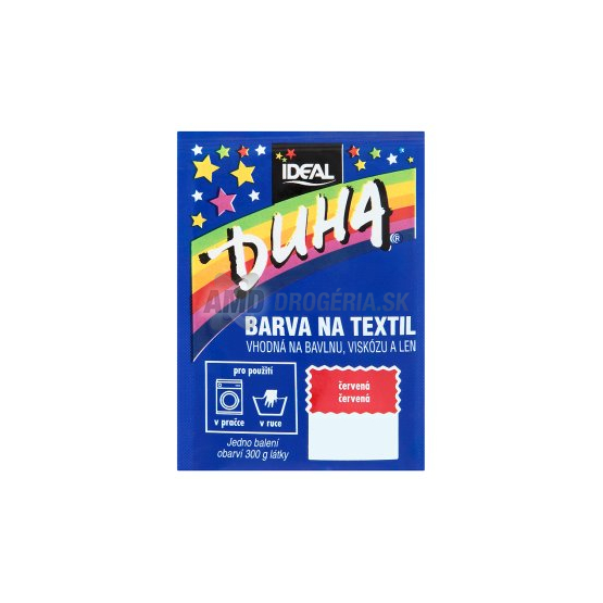 DUHA FARBA NA TEXTIL ČERVENÁ 15 G