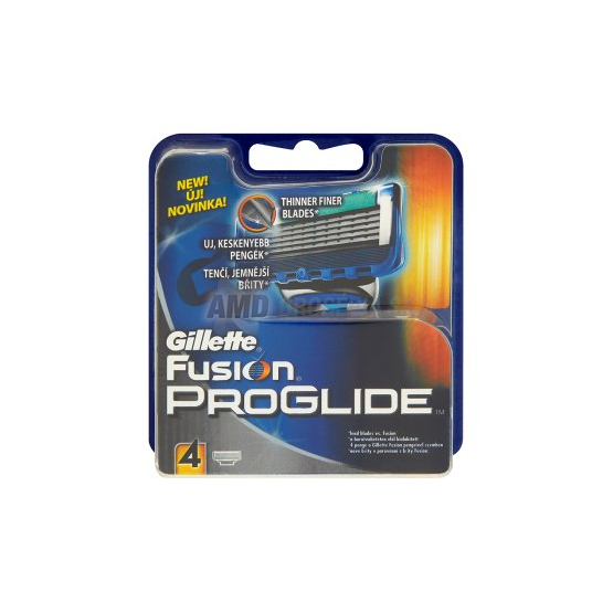GILLETTE FUSION PROGLIDE MANUAL NÁHRADNÉ HLAVICE 4 KS