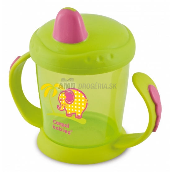 NETEČÚCI POHÁRIK S TVAROVANÝM NÁUSTKOM