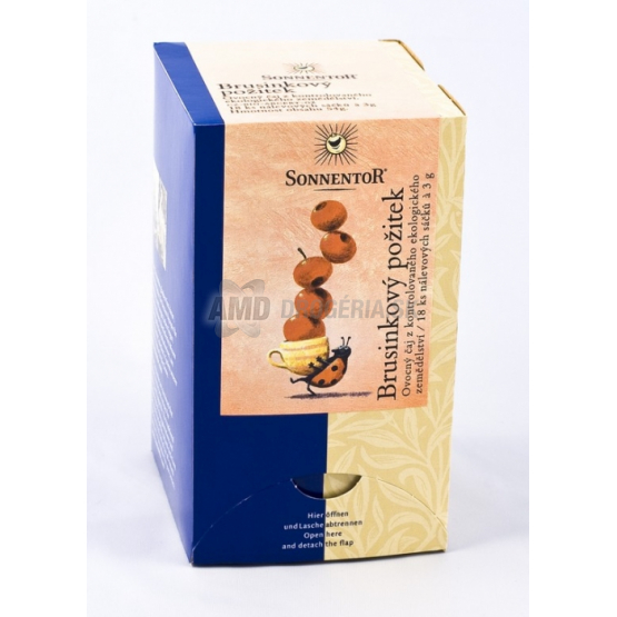 ČAJ BIO BRUSNICOVÝ PôŽITOK 54 GR