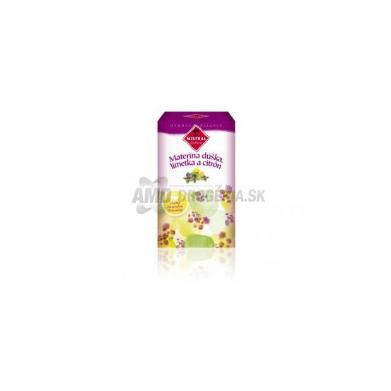 MISTRAL ČAJ MATERINA DÚŠKA, LIMETKA, CITRÓN 30 G