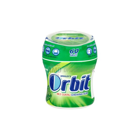 ORBIT ŽUVAČKY SPEARMINT 60 KS