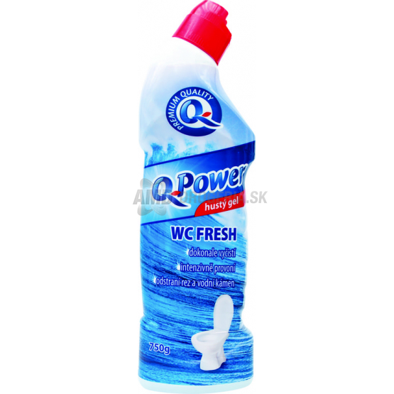 Q-POWER WC ČISTIČ 750 ML FRESH