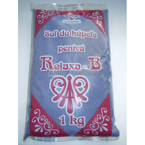 RELAXA-B SOĽ DO KÚPEĽA PENIVÁ HERBAFLEUR 1 KG