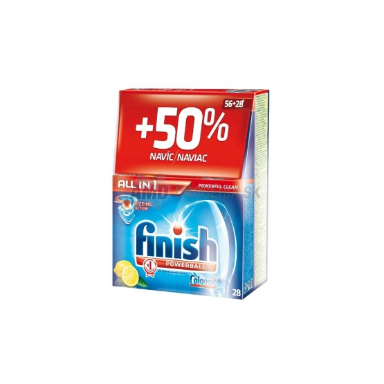 CALGONIT FINISH TABLETY ALL IN 1 56 KS + 28 KS