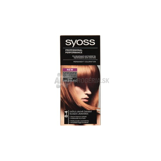 SYOSS COLOR PROFESIONAL 8-4 SVETLO LÁVOVO ČERVENÝ