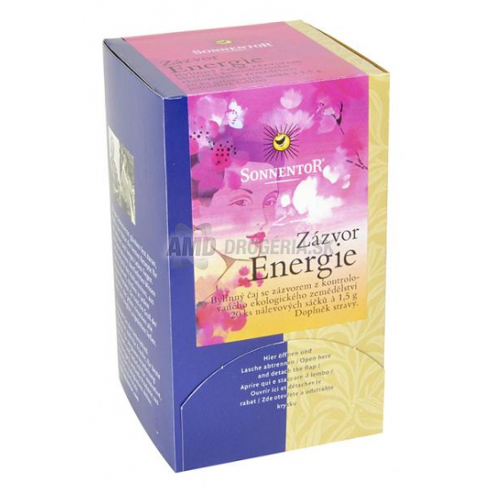 BIO ČAJ ZÁZVOR-ENERGIA 30 G