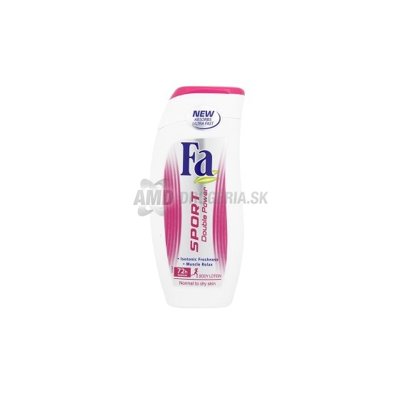 FA TELOVÉ MLIEKO DOUBLE POWER SPORTY 250 ML