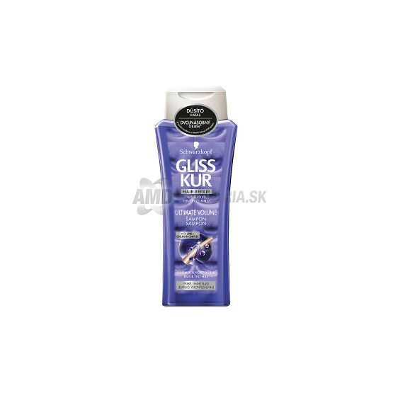 GLISS KUR ULTIMATE VOLUME REGENERACIA A OBJEM ŠAMPÓN NA VLASY 250 ML