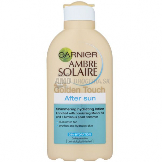 GARNIER OPĽOVACIE MLEIKO PO OPAĽOVANÍ GOLDEN TOUCH 200 ML