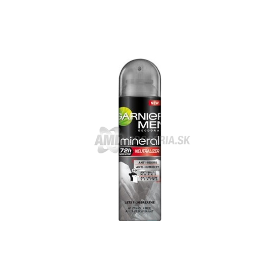GARNIER DEODORANT MINERAL NEUTRALIZER 150 ML