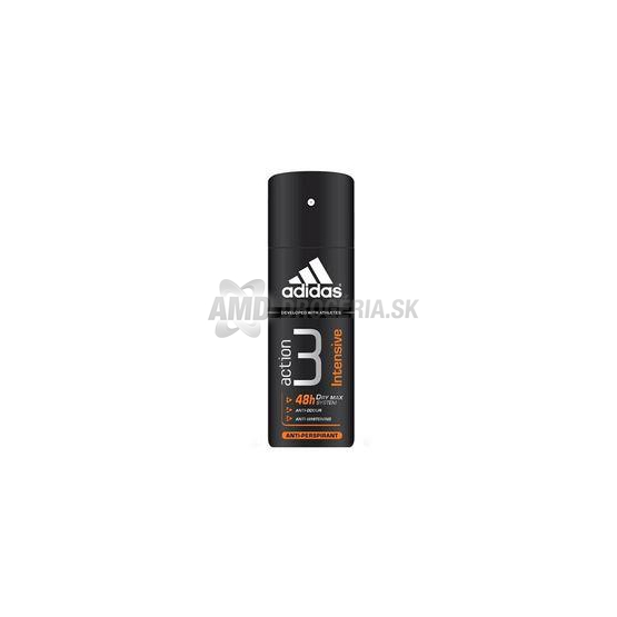 ADIDAS DEODORANT ACTION 3 MEN INTENSIVE 250 ML
