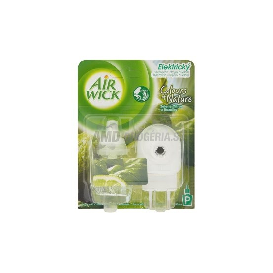 AIR WICK ELEKTRICKÝ STROJČEK SVIEŽE LÚKY GREEN 19 ML