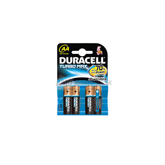 BATERIA DURACELL TURBO AA 4KS