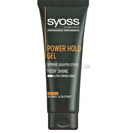 SYOSS GÉL MEN POWER HOLD 250 ML