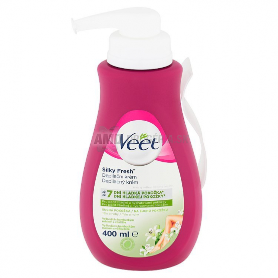 VEET DEPILAČNÝ KRÉM NA SUCHÚ PLEŤ 400 ML