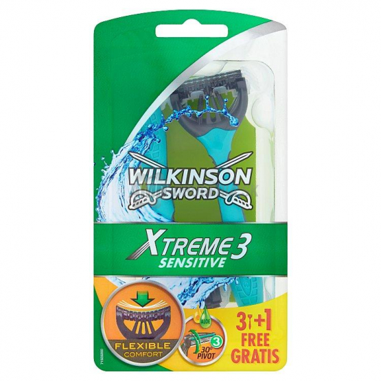 WILKINSON XTREME 3 BEAUTY 3 + 1
