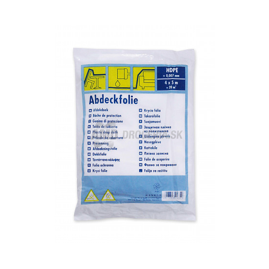 ZAKRÝVACIA FÓLIA 4X5M 1 KS