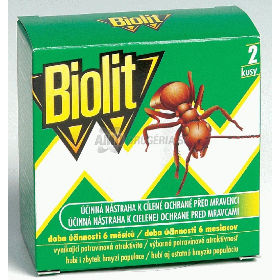 BIOLIT NA MRAVCE,ŠVÁBY 2 KS