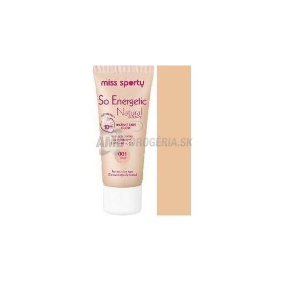 MISS SPORTY MAKE-UP SO ENERGETIC 01 30 ML
