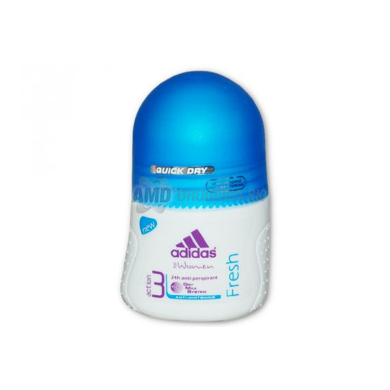 ADIDAS FRESH ACTION 3 ROLL ON 50 ML