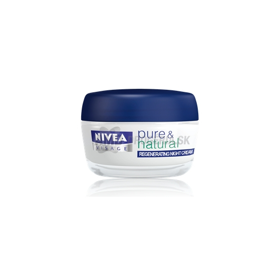 NIVEA NOČNÝ KRÉM SPEVŇUJÚCI PURE & NATURAL 300 ML