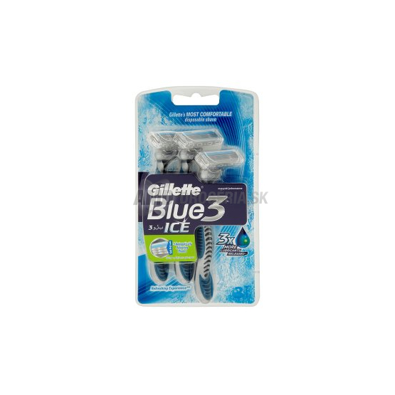 GILLETTE BLUE 3 ICE 3 KS