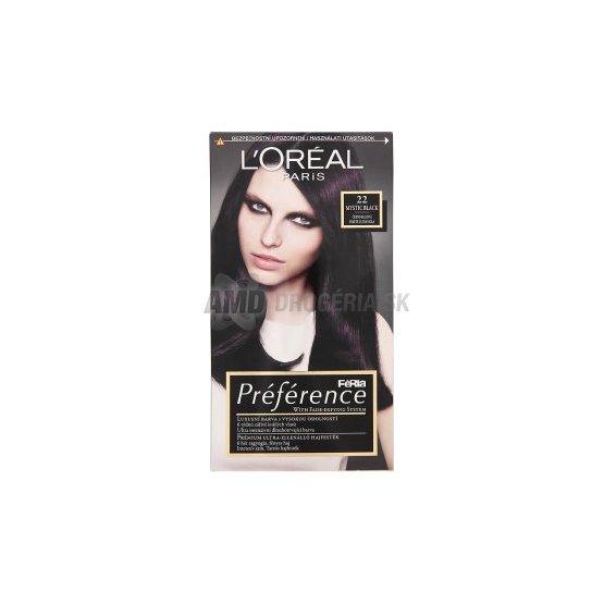 LOREAL PREFERENCE MYSTIC BLACK 22