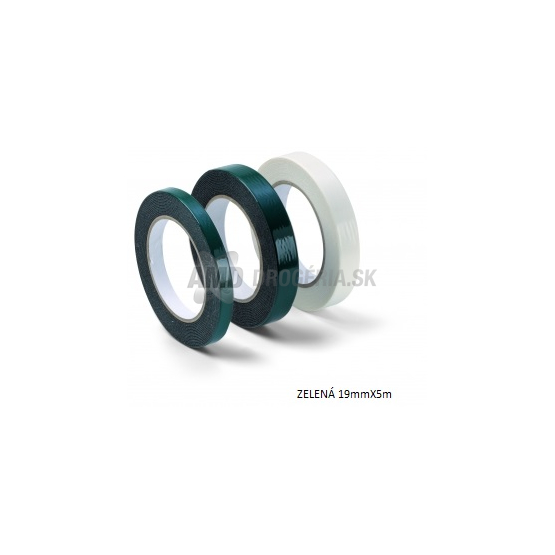 MOUNT TAPE PÁSKA MONTÁŽNA OBOJSTRANNÁ 19MM/5M ČIERNA 1KS