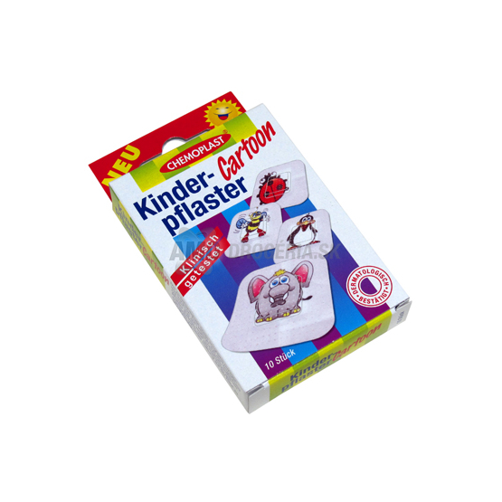 NÁPLASŤ DETSKÁ CARTOON 10 KS