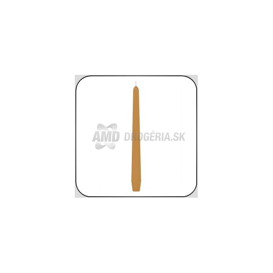 SVIEČKA KÓNICKÁ APRICOT 1 KS