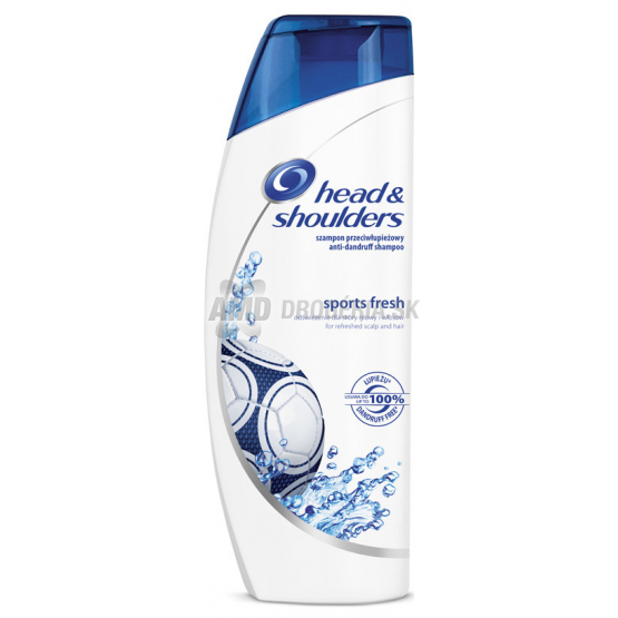 HEAD SHOULDERS SPORT FRESH ŠAMPÓN PROTI LUPINAM 400 ML