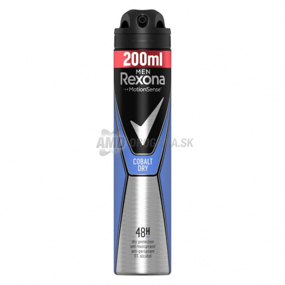 Rexona Men Cobalt Dry, dezodorant sprej, 200 ml