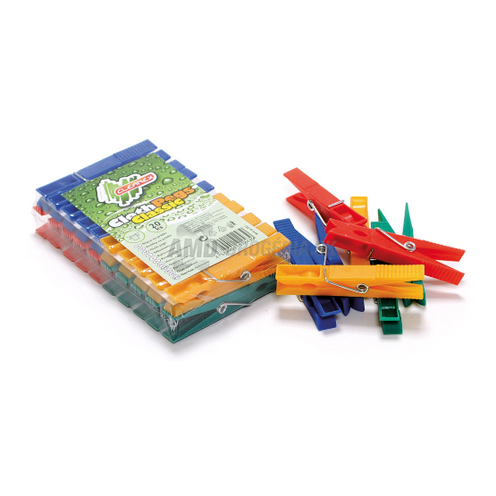 ŠTIPCE NA PRÁDLO PLAST CLEANEX 20 KS