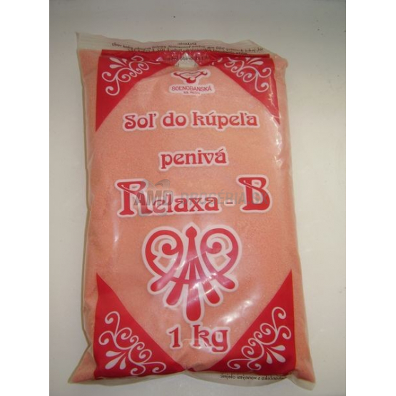 PREŠOVSKÁ SOĽ RELAXA JAHODA NEPENIVÁ 1 KG