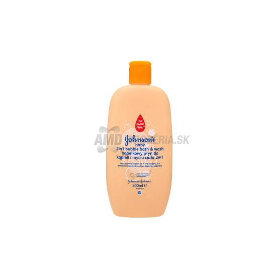 JOHNSONS BABY 2 V 1 BUBLINKOVÁ KÚPEĽ A UMYVÁCÍ GÉL 500 ML