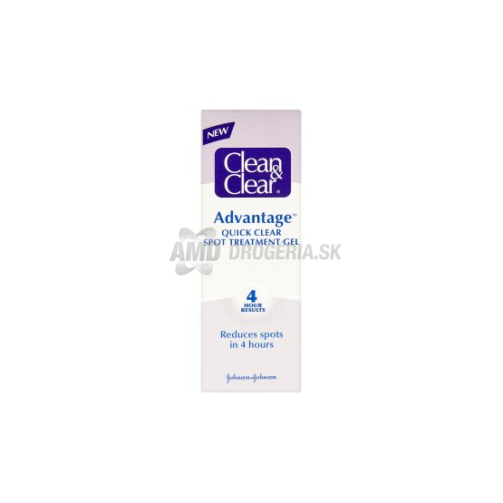 CLEAN CLEAR ADVANTAGE GEL OŠETRUJÚCI 15 ML