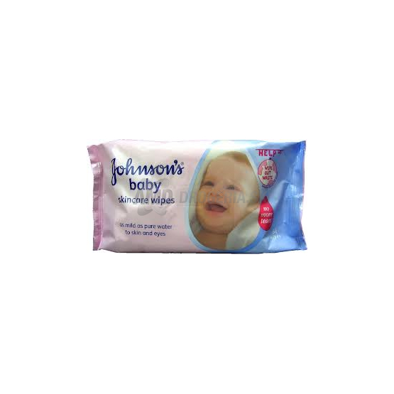 JOHNSONS BABY WIPES SKINCARE 4 X 64 KS
