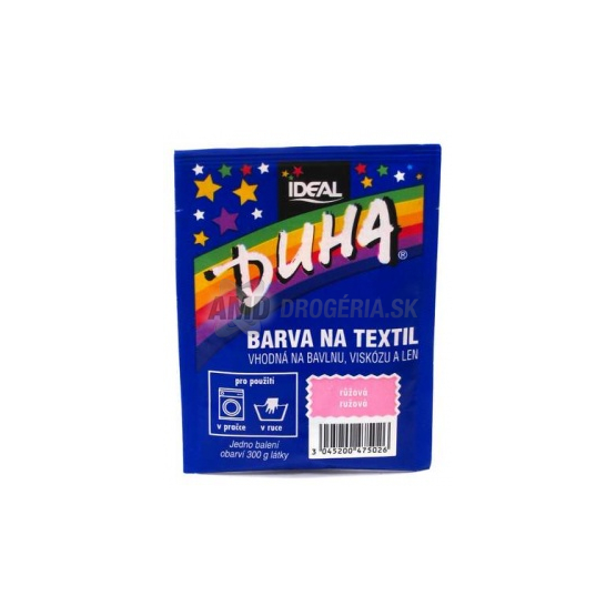 DUHA FARBA NA TEXTIL RUŽOVÁ 15 G