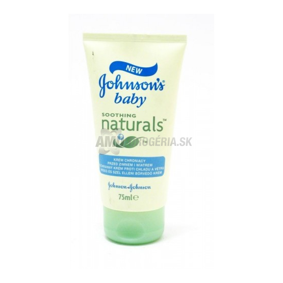 JOHNSONS BABY SMOOTHING NATURAL KRÉM PROTI VETRU 75 ML