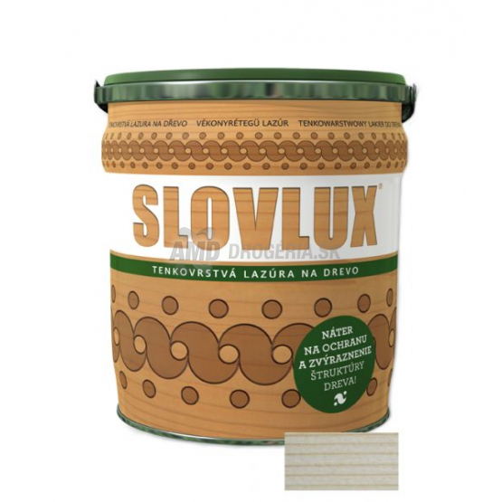 SLOVLUX B TENKOVRSTVÁ LAZÚRA 0000 BEZFAREBNÝ 2.5L